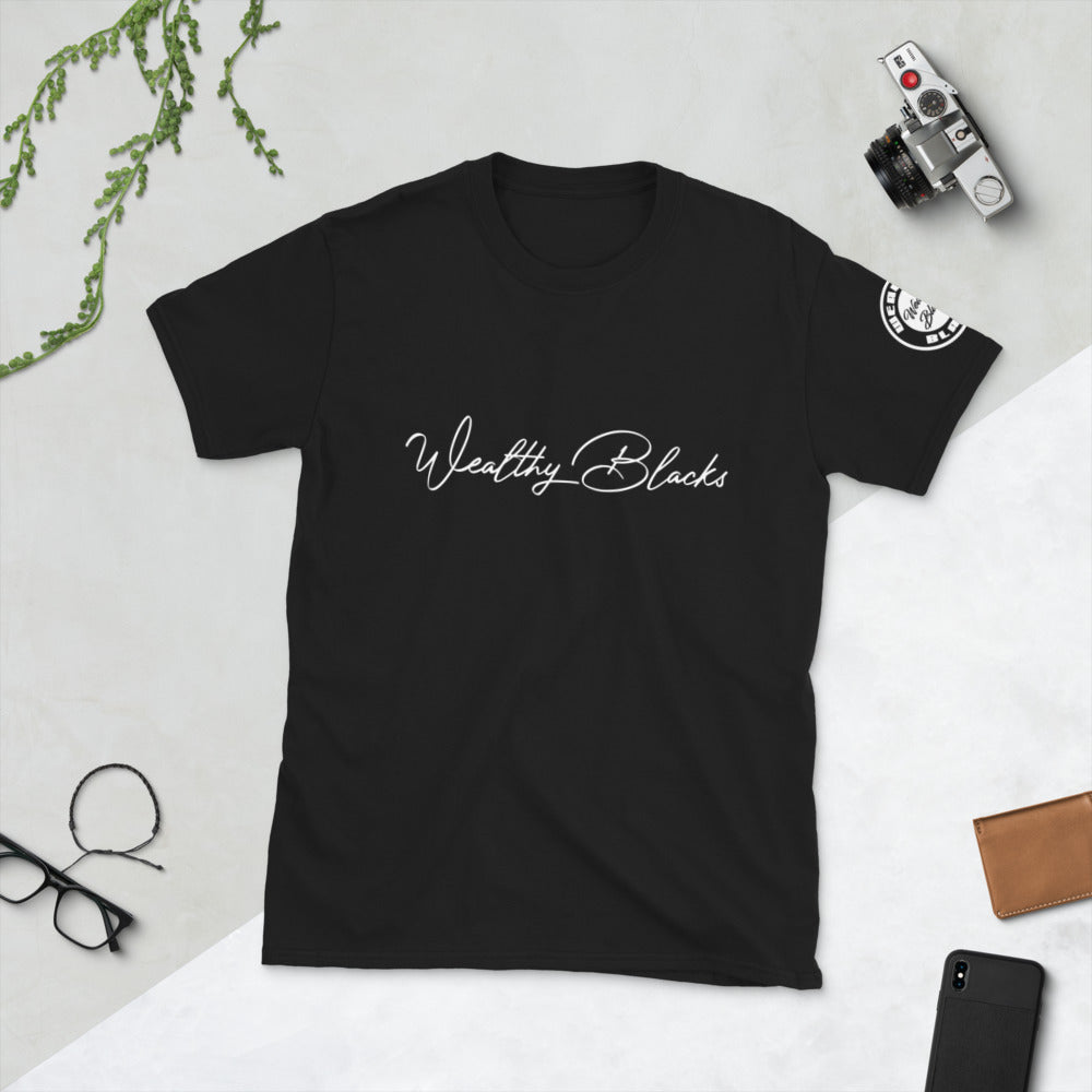 Wealthy Blacks soft Short-Sleeve Unisex T-Shirt