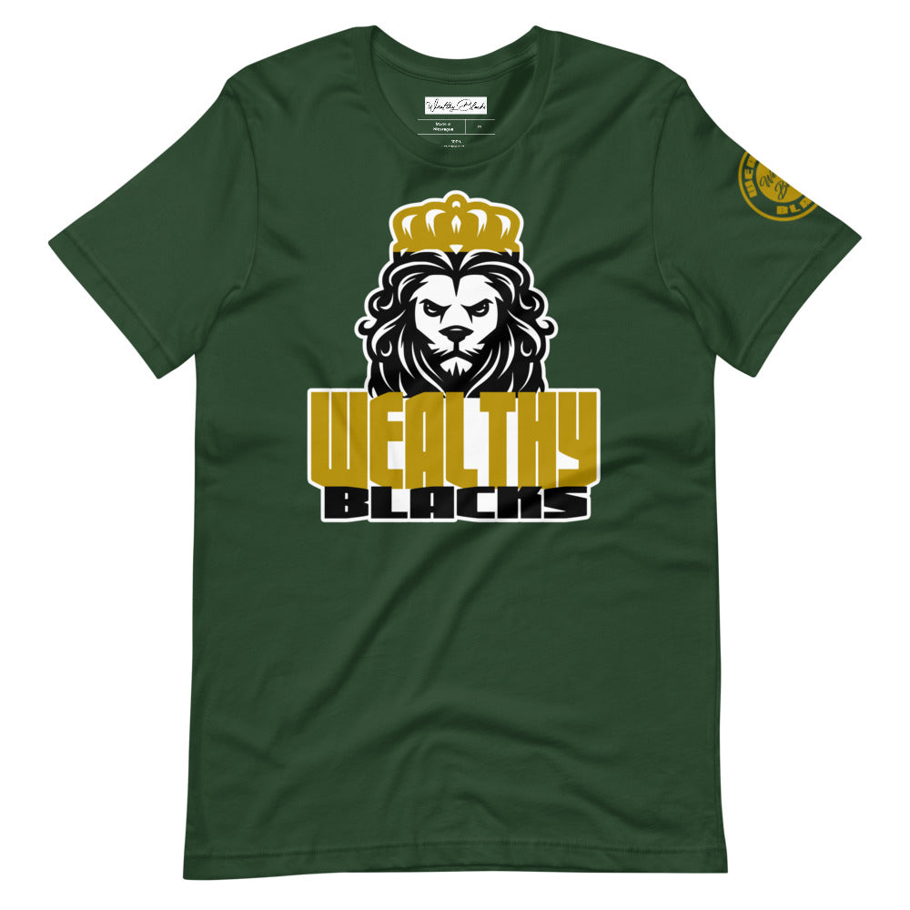 Wealthy Lion Short-Sleeve Unisex T-Shirt